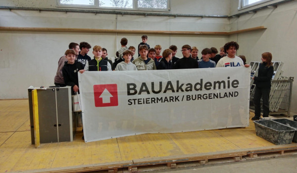 Erste große Exkursion zur Bauakademie Übelbach